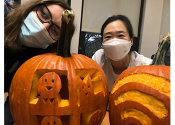 GRIP Lab Takes Part in Pumpkin Carving Contest